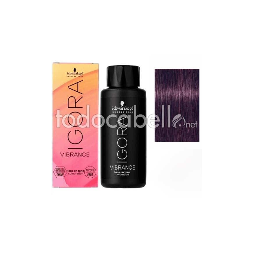 Schwarzkopf Igora Vibrance Nº0-99 Concentrated Violet Enhancer 60ml Professional Hair Dye – 2