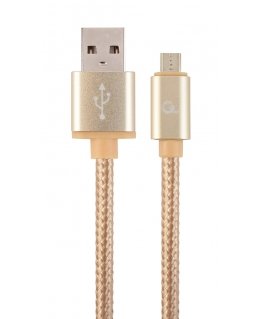 Cablexpert CCB-MUSB2B-AMBM-6-G USB кабель USB 2.0 1,8 m USB A USB C Золото