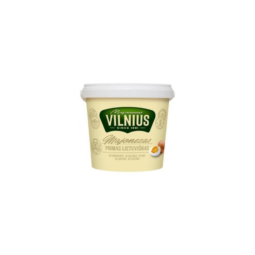 Majonees VILNIUS Esimene Lietuviškas, 35% 1000ml/985g