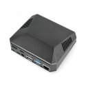 Oem Raspberry Pi 4B alumīnija kaste Argon One ar ventilatoru - pelēka Oem Raspberry Pi 4B alumīnija kaste Argon One ar ventilatoru - pelēka