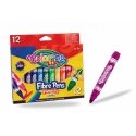 Colorino Kids Jumbo flomasteriai, 12 spalvų