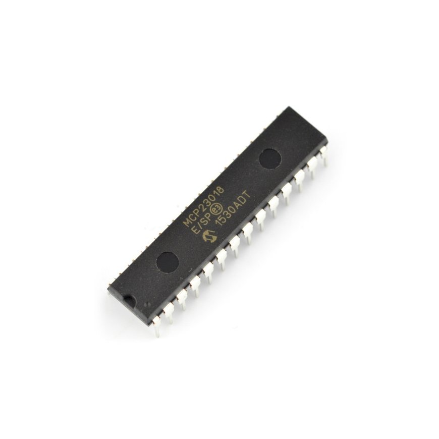 Oem MCP23018-E/SP – 16-bittinen I/O-laajennus Open-Drain-lähtöillä