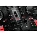 Hercules INPULSE 300 MK2 Vinilo plokštelių mikšerinis pultas Juoda, Raudona Hercules INPULSE 300 MK2 Vinilo plokštelių mikšerinis pultas Juoda, Raudona