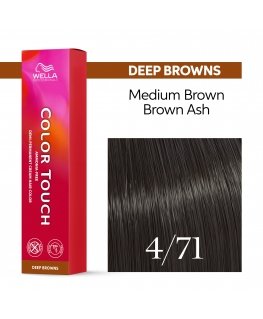 Londa Color matējošie matiņu krāsošanas līdzekļi 60ml - 4/71 Vidēji brūns pelēcīgi brūns