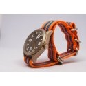 "Pacific" rubber toy "Strap" - with screened iodine / orange 18 mm
