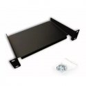 DATACOM 10" Hylly 160mm 1U musta