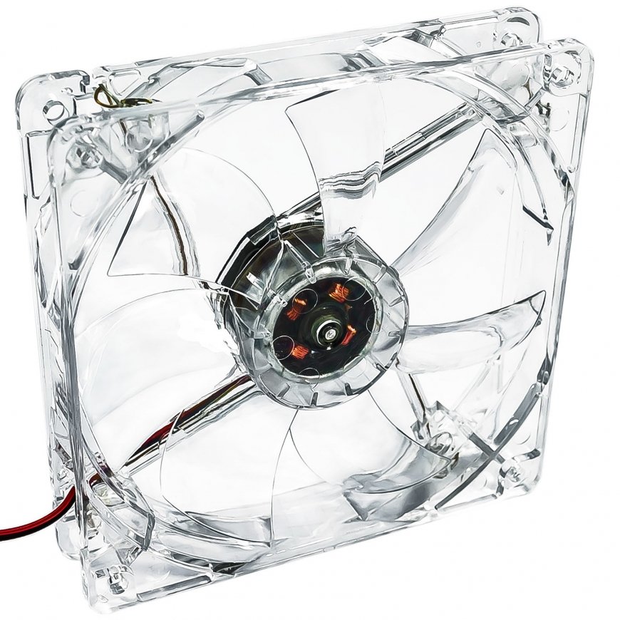 Akyga AW-12A-BR arvuti jahutussüsteem Arvuti korpus Ventilaator 12 cm Läbipaistev 1 tk
