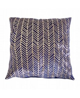 Myhome Aksominis mēlyns zīda kaula dekoratīvais spilvendrānas pārvalks 45 x 45 cm MANO NAMAI