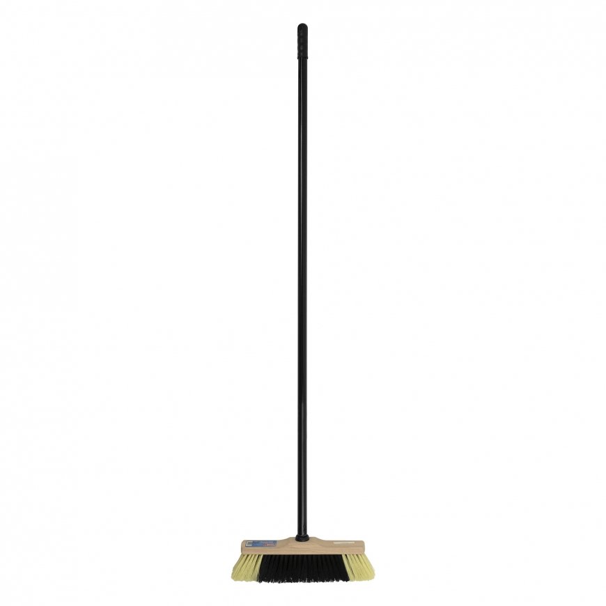 Household broom with handle Wood Pro HOME SWEET HOME
