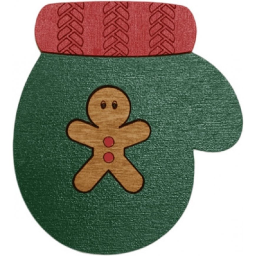 Kind Fox by Wizardi Yuliya Ausianikava individual activity according to certificate No. 1201908 Wooden needle case "Christmas mi – 2