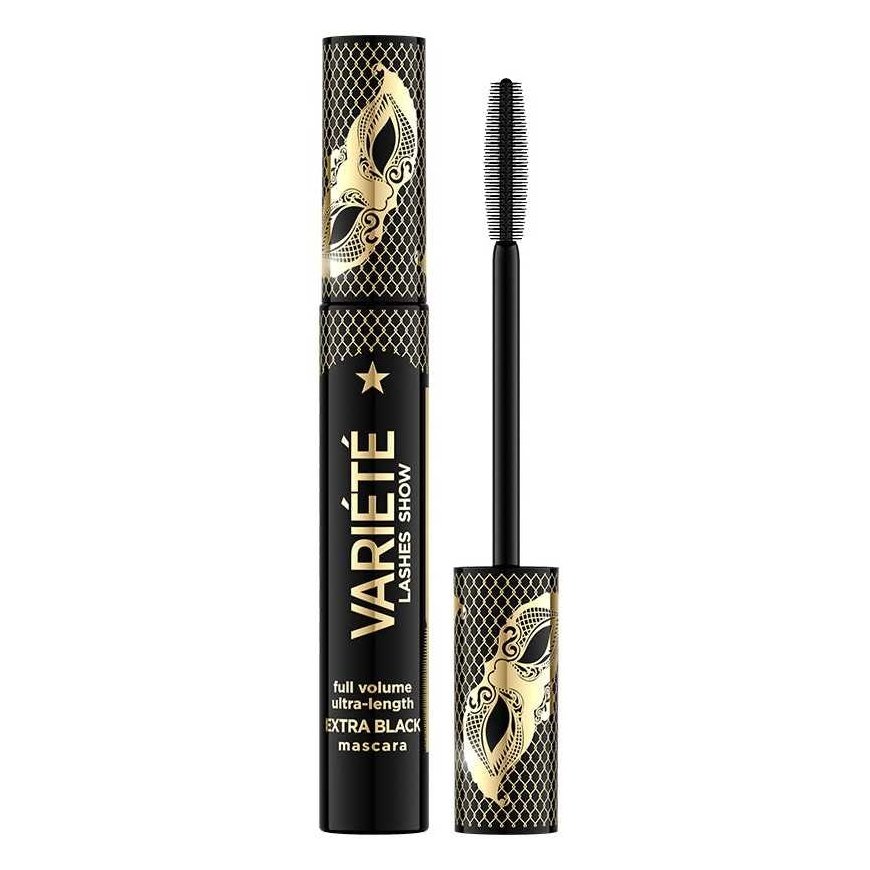 Eveline Cosmetics Variete Lashes Show Extra Must Black Ripsmete tušš Extra Must, 10 ml