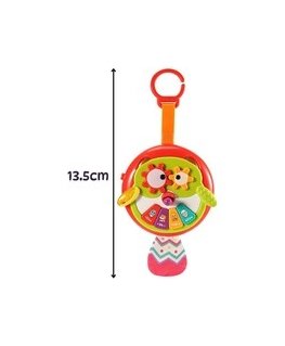 Woopie Baby WOOPIE Interactive Toy Owl Piano with Rustling Tail