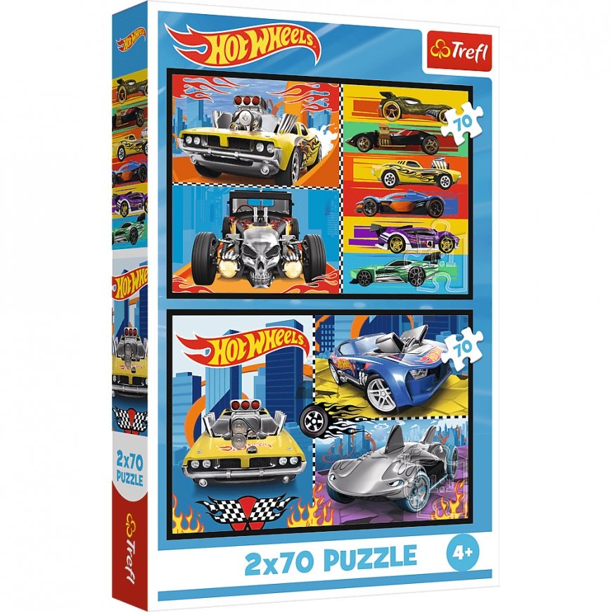 Trefl 34442 puzle 70 pcs Transportlīdzekļi
