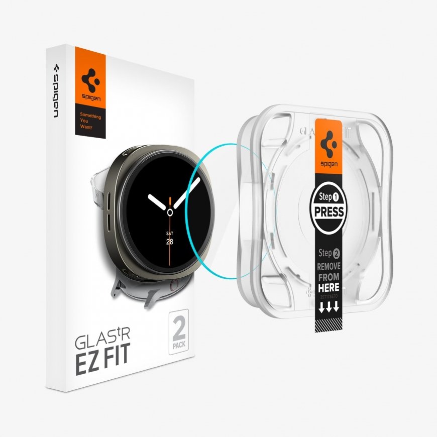 Spigen GLAS.tR EZ Fit Ekraanikaitse Läbipaistev Karastatud klaas
