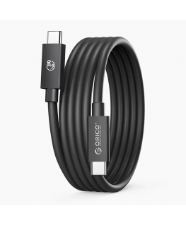 Orico USB4 Thunderbolt5 Cable 80Gbps 240W USB-C to USB-C 2m - Bl