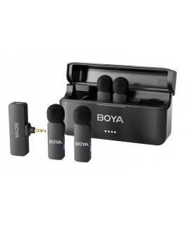BOYA BY-V4 mikrofon Must Klambriga kinnitatav mikrofon