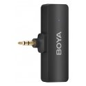 BOYA BY-V4 mikrofonas Juoda Prisegamas mikrofonas BOYA BY-V4 mikrofonas Juoda Prisegamas mikrofonas