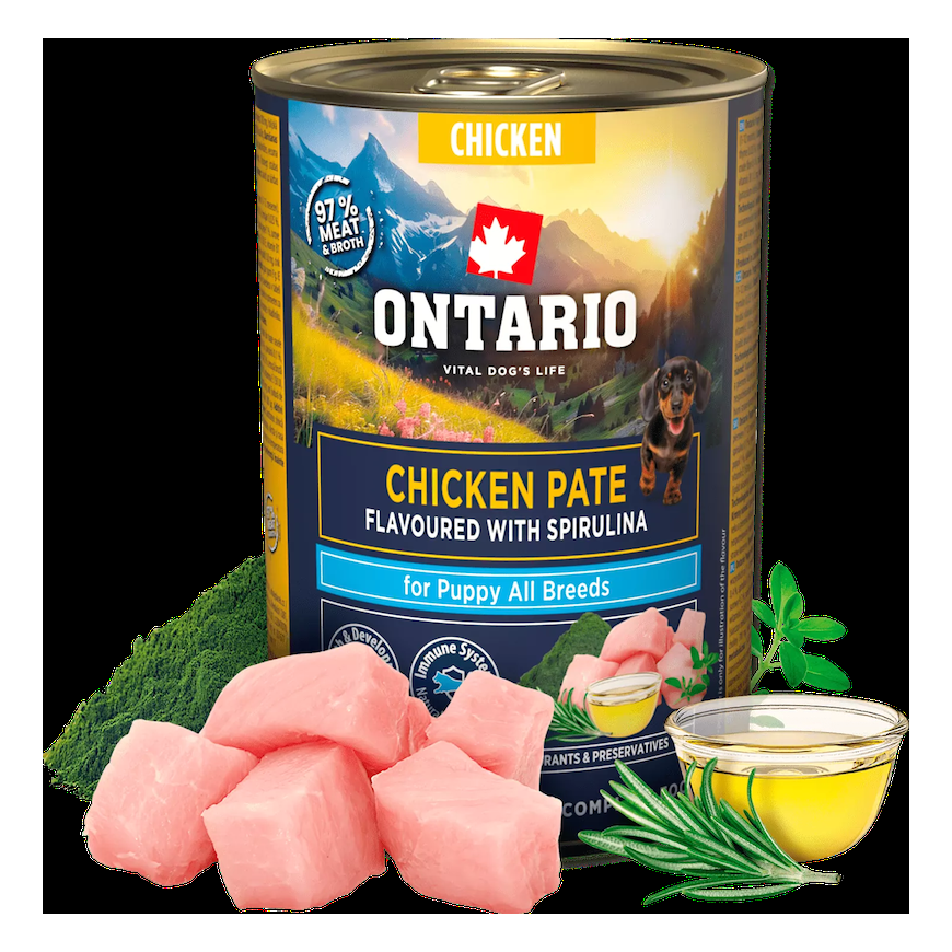 Ontario Konservi kucēniem - Ontario Puppy