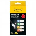 Intenso 3543575 USB-välkmälu 16 GB USB tüüp A 3.2 Gen 1 (3.1 Gen 1) Mitmevärviline Intenso 3543575 USB-välkmälu 16 GB USB tüüp A 3.2 Gen 1 (3.1 Gen 1) Mitmevärviline
