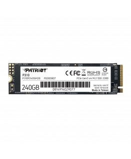 Patriot Memory P310 240 GB M.2 PCI Express 3.0 NVMe