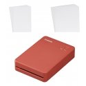 Canon SELPHY QX20 RD valokuvatulostin Värisublimaatio 287 x 287 DPI 2.8" x 3.3" (7.2x8.5cm) Wi-Fi