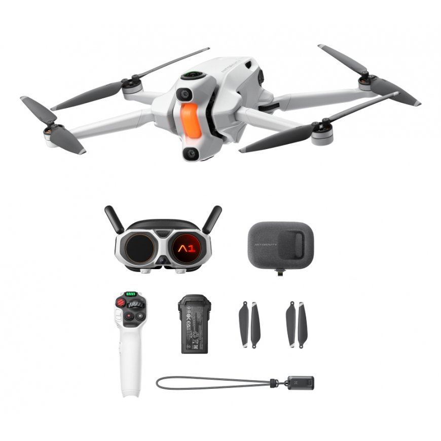 Antigravity A1 Standard Bundle 4 rotors Quadcopter 55 MP 7680 x 3840 pixels 2360 mAh White