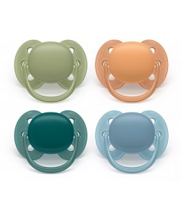 Philips AVENT SCF093/08 māneklītis Īpaši mīksts māneklis Ultra Soft Ortodontisks Silikons Daudzkrāsains
