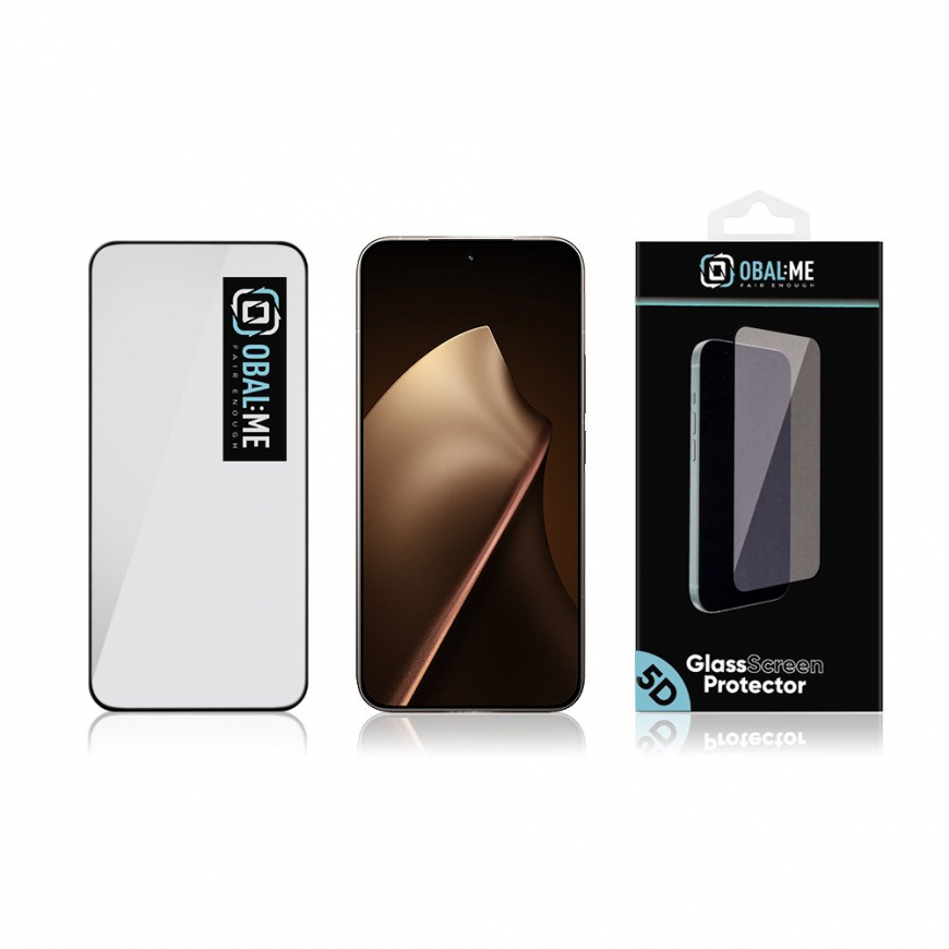 OBAL:ME 5D Glass Screen Protector for Xiaomi 15T|15T Pro Black – 2