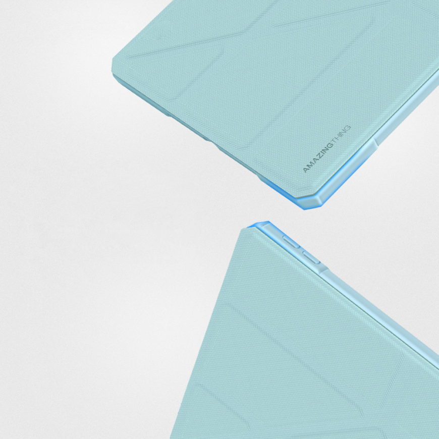 AmazingThing Titan Pro Folio Case for iPad Air M3 11" - Blue – 5