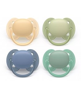 Philips AVENT SCF091/53 соска-пустышка Сверхмягкая соска Ортодонтический Силиконовый Разноцветный