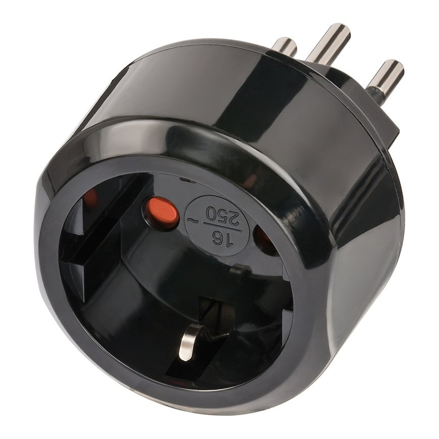 Brennenstuhl 1508642 elektriskās kontaktdakšas adapters J