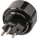 Brennenstuhl 1508642 elektripistiku adapter Tüüp J (CH) Must Brennenstuhl 1508642 elektripistiku adapter Tüüp J (CH) Must
