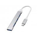 PremiumCord Hub USB-C to USB3.2 A + 3x USB2.0 A, aluminum case PremiumCord Hub USB-C to USB3.2 A + 3x USB2.0 A, aluminum case