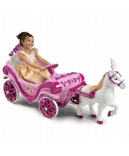 Электрический автомобиль для детей - карета Huffy Princess