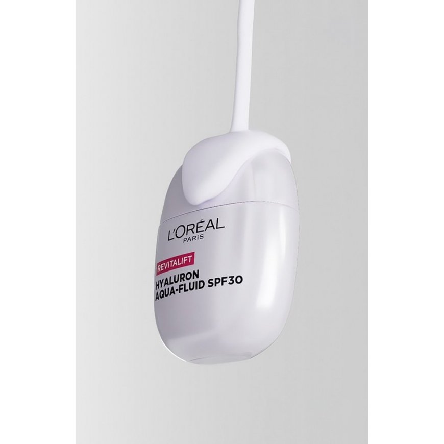 L'Oreal ādas fluīds SPF 30 Hyaluron Aqua Fluīds 40 ml
