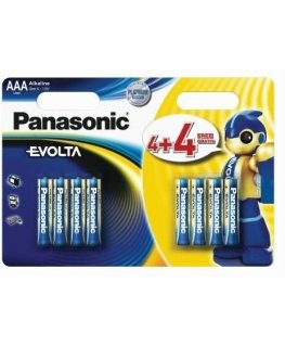Panasonic Evolta AAA/LR03 Alkaline Aku - (8 tk pakendis)