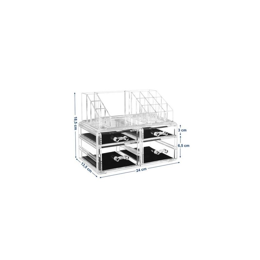 Plastic Storage Baskets, 25 x 13.5 x 6 cm, 2 pcs. – 2
