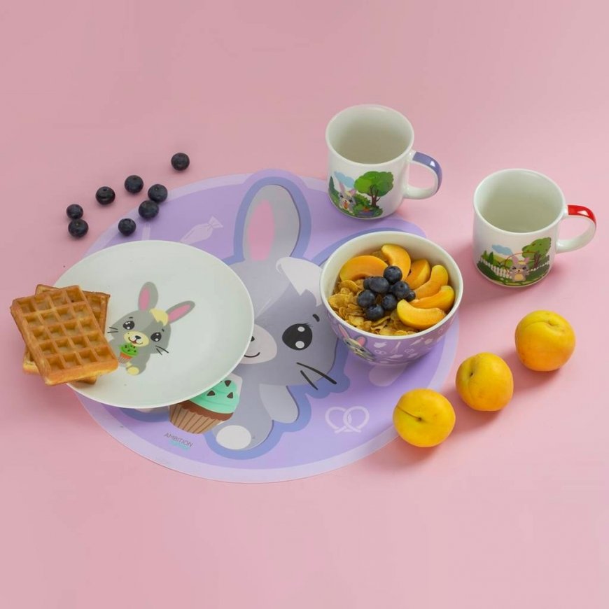 Betty ir Bunny dubuo 400 ml Violetinė AMBITION JUNIOR