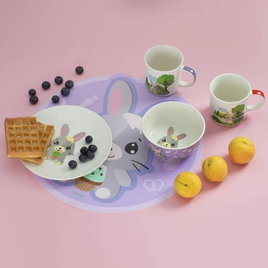 Betty un Bunny bļoda 400 ml Violeta AMBITION JUNIOR – 2