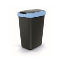 Контейнер для мусора Prosperplast COMPACTA Q - светло-голубой, 12 л