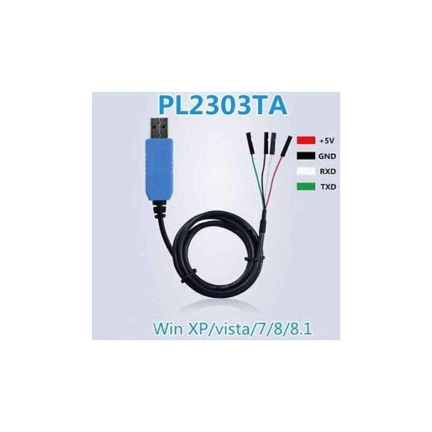 OEM Converter PL2303TA - USB-UART/RS232 - with 100cm cable - Arduino – 2