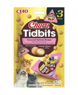 INABA KASSI CHURU TIDBITS 3P TUNA RETSEPT 3x12g
