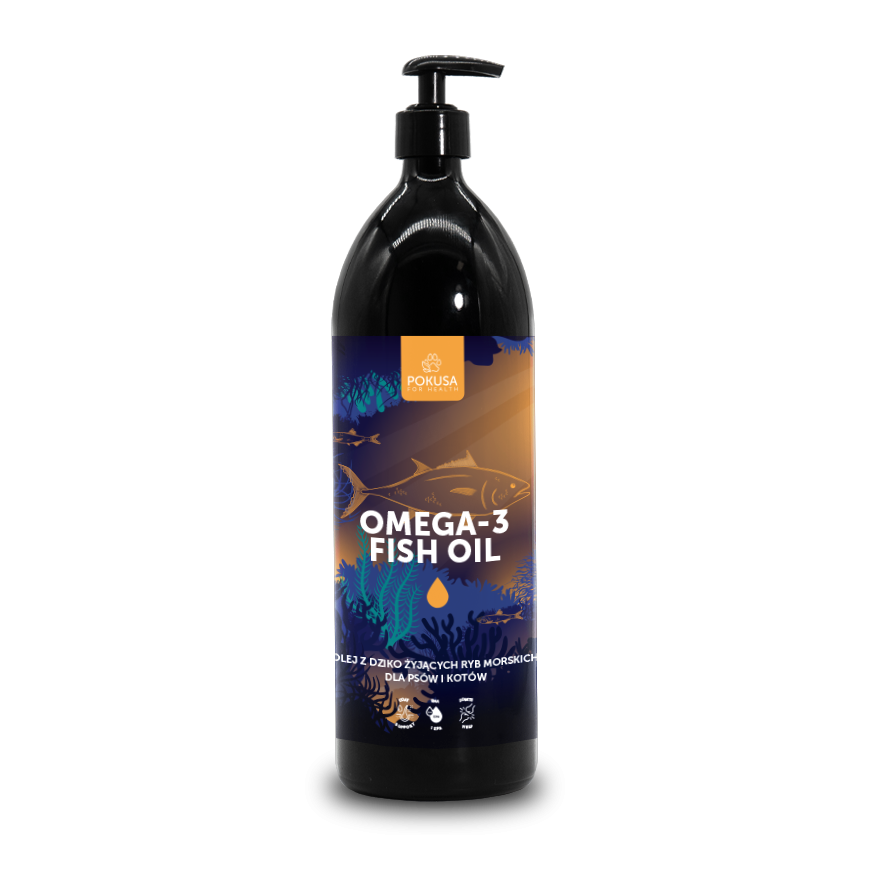 POKUSA Omega-3 zivju eļļa - zivju