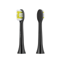 TEESA SONIC Toothbrush Black Soft Brush Heads Set TEESA SONIC Toothbrush Black Soft Brush Heads Set
