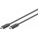 Goobay USB 3.1 Gen 1 0.5 m USB-kaapeli USB 3.2 Gen 1 (3.1 Gen 1) 0,5 m USB C musta Goobay USB 3.1 Gen 1 0.5 m USB-kaapeli USB 3.2 Gen 1 (3.1 Gen 1) 0,5 m USB C musta