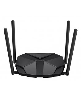 Mercusys AX3000 langaton reititin Gigabitti Ethernet Kaksitaajuus (2,4 GHz/5 GHz) musta