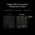 Mercusys AX3000 беспроводной маршрутизатор Гигабитный Ethernet Двухдиапазонный (2,4Ггц/5Ггц) Черный Mercusys AX3000 беспроводной маршрутизатор Гигабитный Ethernet Двухдиапазонный (2,4Ггц/5Ггц) Черный
