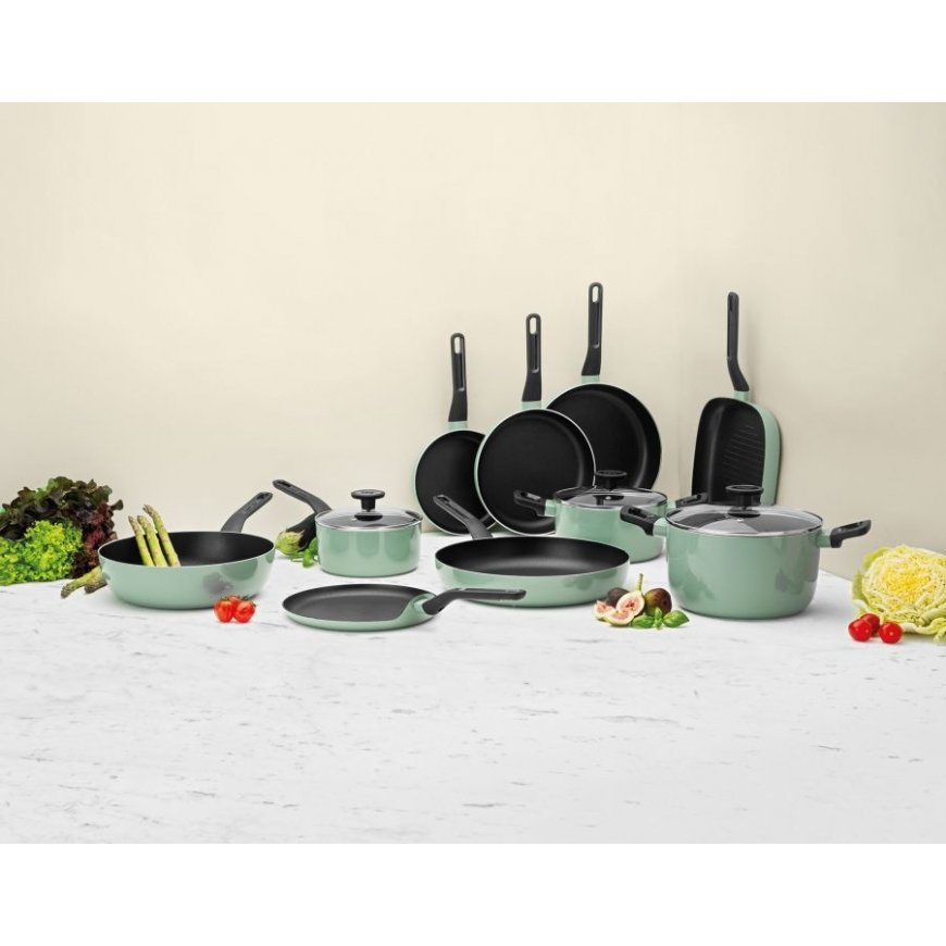 BergHOFF Leo Sage & Slate pannas vāks Apaļš Caurspīdīgs – 2