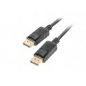Lanberg CA-DPDP-10CC-0018-BK „DisplayPort“ kabelis 1,8 m Juoda