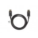 Lanberg CA-DPDP-10CC-0018-BK DisplayPort kabelis 1,8 m Melns
